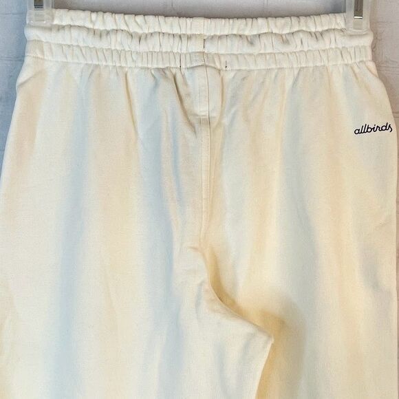 anytime R+R Sweatpants Mens Size XS White Ribbed Ankle Athleisure Joggers - Picture 6 of 12